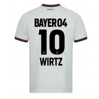 Fotbalové Dres Bayer Leverkusen Florian Wirtz #10 Venkovní 2023-24 Krátký Rukáv